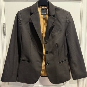 The Limited Women’s Brown Blazer Size 2 Three Buttons Business Professional